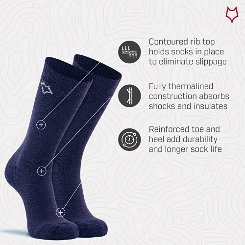 Image of Fox River Wick Dry Tramper Merino Wool Crew Socks Medium Weight Men's Hiking Sock with Moisture Wicking Fabric