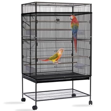 best bird cages for messy birds