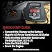 Schumacher Electric 6A Car Battery Charger and 100A Engine Starter, 5-in-1 Solution, Maintainer, 30A Boost, for 6V/12V Power Sport, Automotive, and Marine Batteries, SC1281