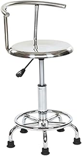 KrzesłA Do Jadalni Barstoolki, krzesła i stolki stołek stołek paznokci obraca się stal nierdzewna z oparciem podnośnikiem stołek bar krzesło laboratoryjne bez kurzu warsztat szkoły medycznej wysokie k