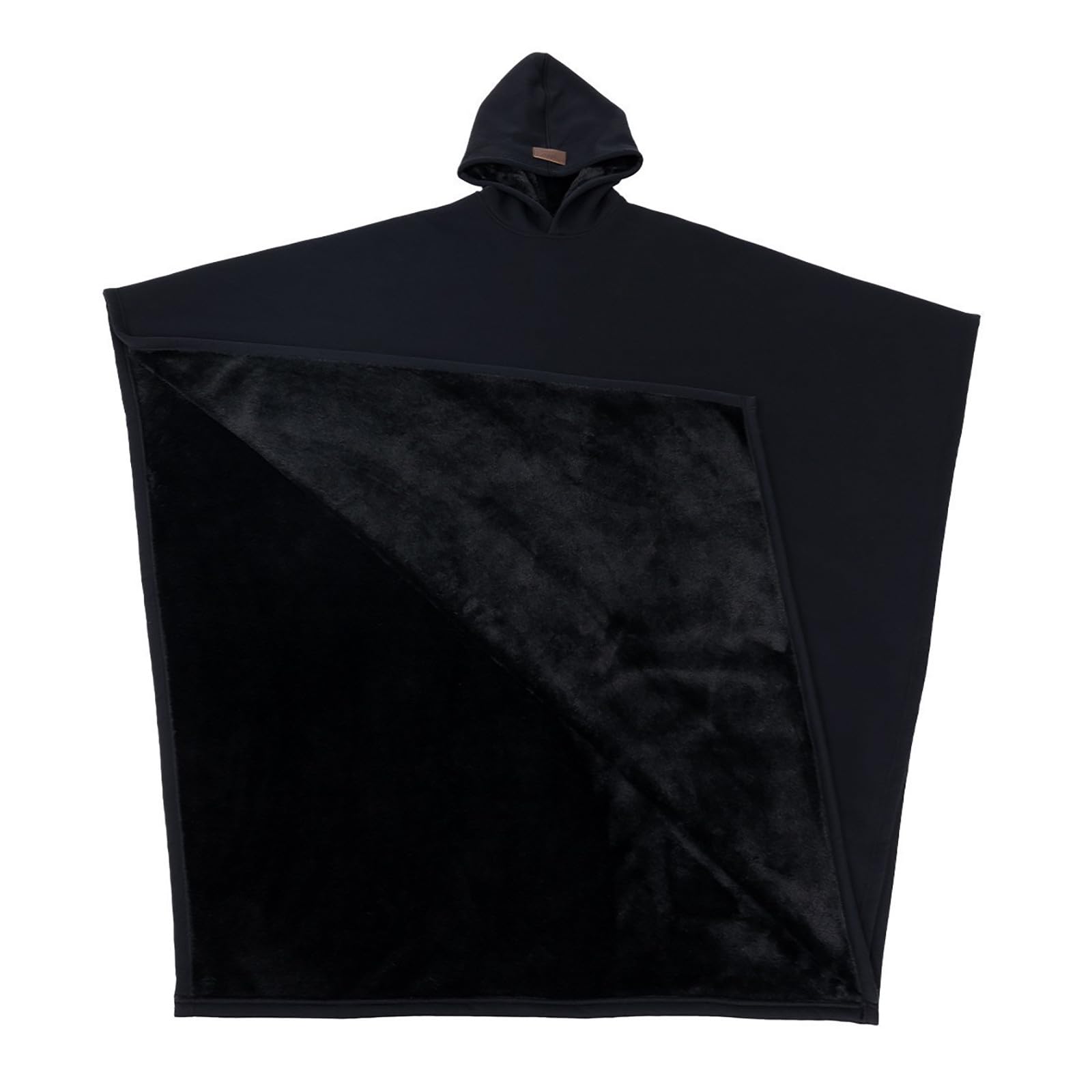 Cape-Couverture Oversize, Capuche Lestée, Coupe Ample Unisexe, Sweat à Capuche Arcane pour Hommes et Femmes, Poncho-Couverture Confortable à Porter