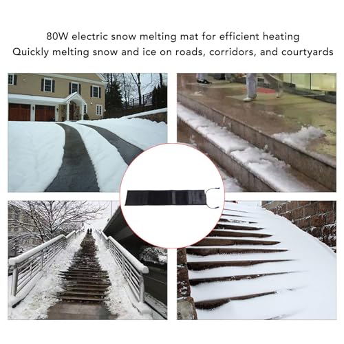 Tapetes de Derretimento de Neve, Tapetes Externos Aquecidos, Tapetes Elétricos de Derretimento de Ne