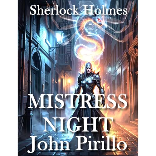 Sherlock Holmes, MISTRESS NIGHT Audiolibro Por John Pirillo arte de portada