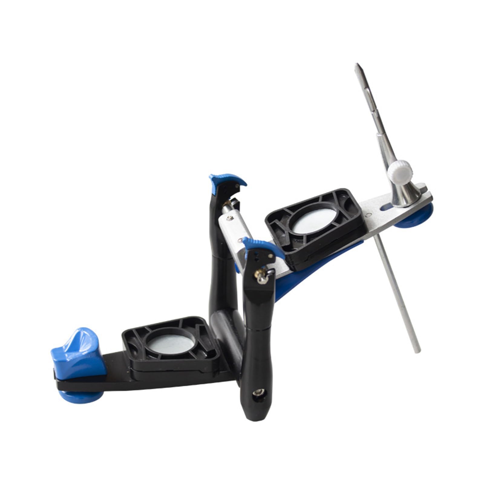 Supporto Funzionale per mascella Funzionale dell'articolatore dell'articolatore del Laboratorio odontotecnico per Protesi Complete orali Supporto,Blu,17cm