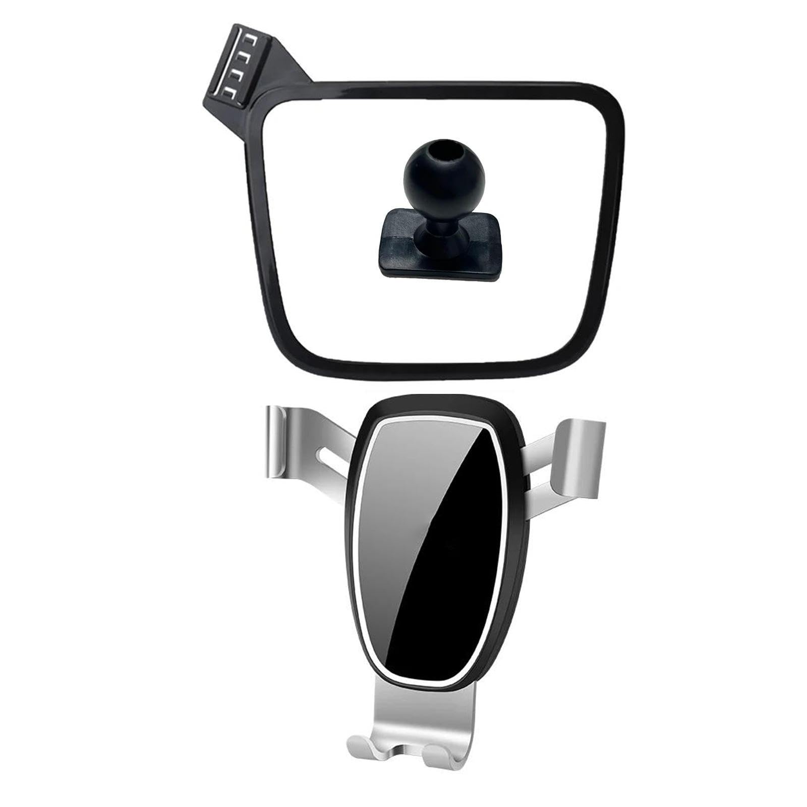 Uchwyt Samochodowy na Telefon dla Chevrolet Equinox 2018-2023, uchwyt samochodowy na telefon komórkowy, ekran, stała podstawa, stojak na nawigację GPS (podstawa i uchwyt 8)