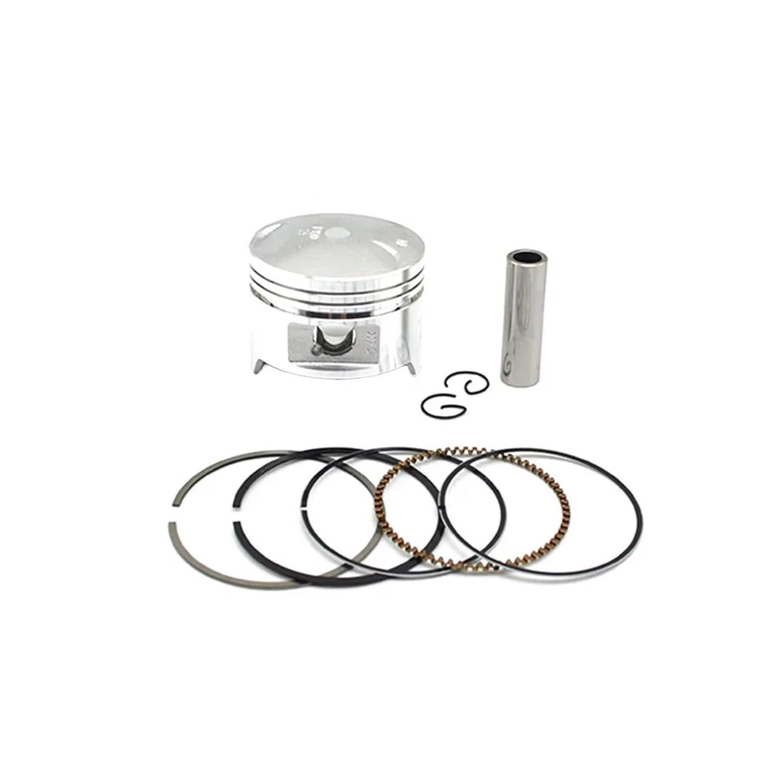 Kit segments de piston 64mm pour réparer perte compression moto 400