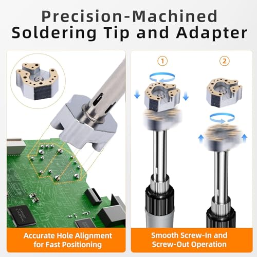 Jenngaoo Embout De Fer À Souder Joystick Pour Console Avec Adaptateur – vue 6