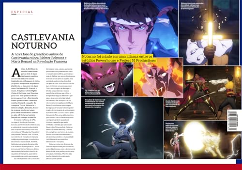 Superpôster Anime Invaders - Castlevania Noturno