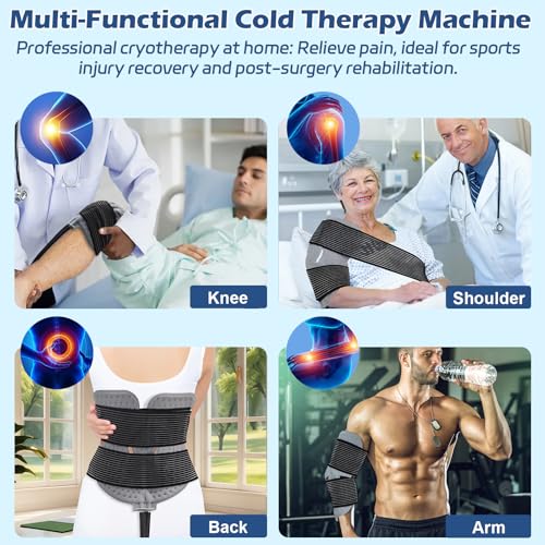 Image of Ice Machine for Knee After Surgery, 12Qt Cold Therapy Machine