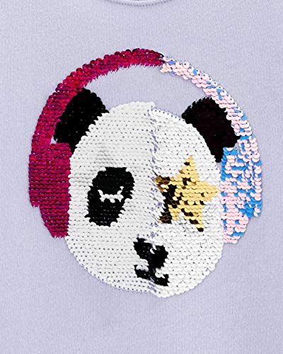 OSHKOSH B'GOSH Girls' Sequin Crew Neck Sweatshirt4