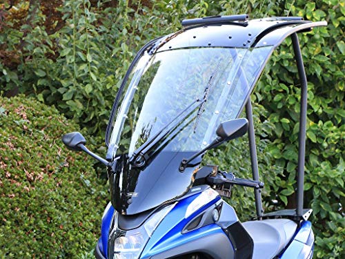 トリシティ専用帝都ルーフキットSLRスクリーンバイザー トリシティ専用ルーフキットSLRのワイドバイザー Comforty（コン