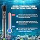 flintronic Aquarium Heizung, 100W Temperatur Einstellbare Aquarium Heizer Mit Saugnäpfen, Unterwasser Aquarium Heizungs Wasserdichter Thermostat für Aquarium, Thermostat für Fischtanks