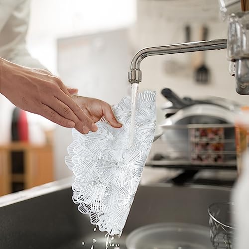 Napperons de table à dîner argentés lavables pour simplifier vos repas - 6