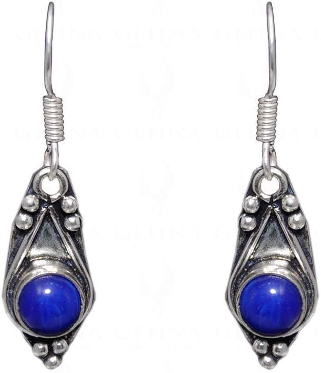 Gehna JaipurDumortierite Gemstone Studded Earring GE011104