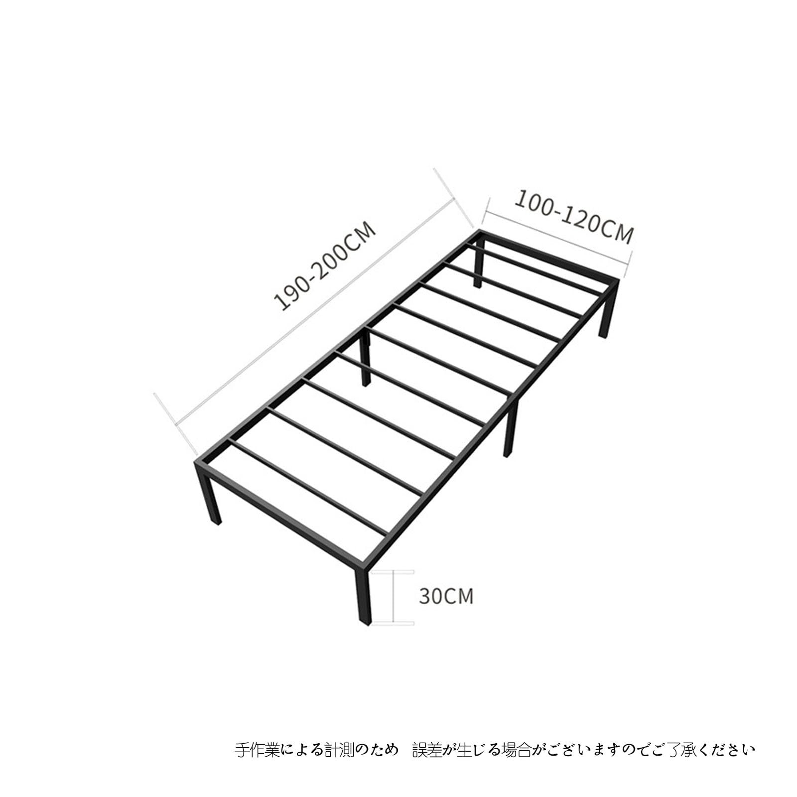 Amazon｜SLHZM ベッドフレーム セミダブル セミダブルベッド 長さ
