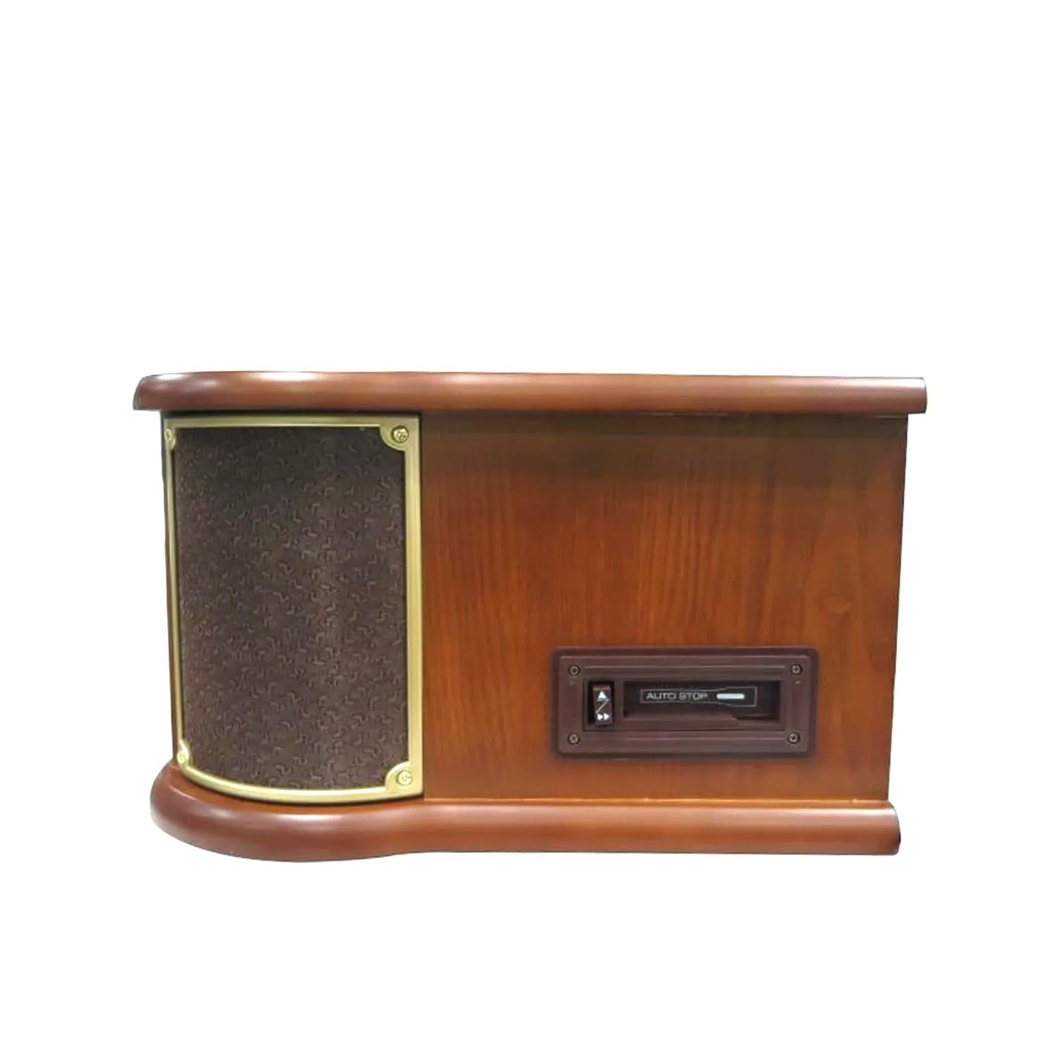 Platine vinyles Denver MRD-51. Radio Dab/FM, CD, Cassette, REC. Haut-parleurs 5W, Design rétro. Boîtier en Bois.
