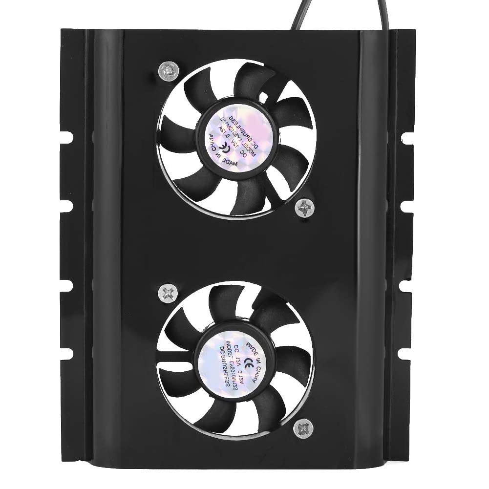 HDD Heatsink, Hard Drive Cooler Durable Stable Gaming Low Noise for HDD for Electronics(Black)-image-9