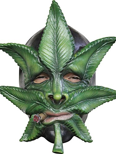 Weed the Marijuana Leaf Mask, Green
