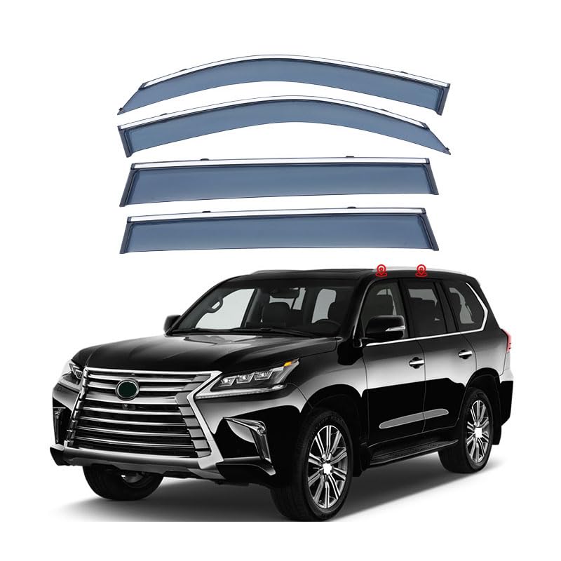 Déflecteurs de vent de voiture : stop aux sifflements d'air pour Lexus LX570
