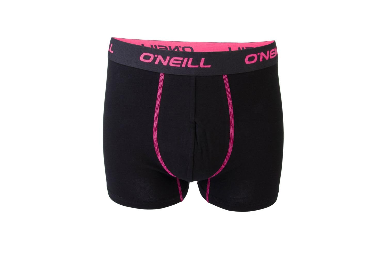 O'Neill Boxer da uomo in tinta unita Sport Boxer M L XL XXL 95% cotone uomo trunk mutandine senza intervento confezione da 6 pezzi nero rosso blu