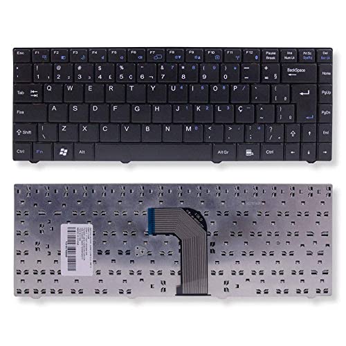Teclado para Notebook Positivo SIM+ 7995 | Preto ABNT2 - Wi-Fi no F11