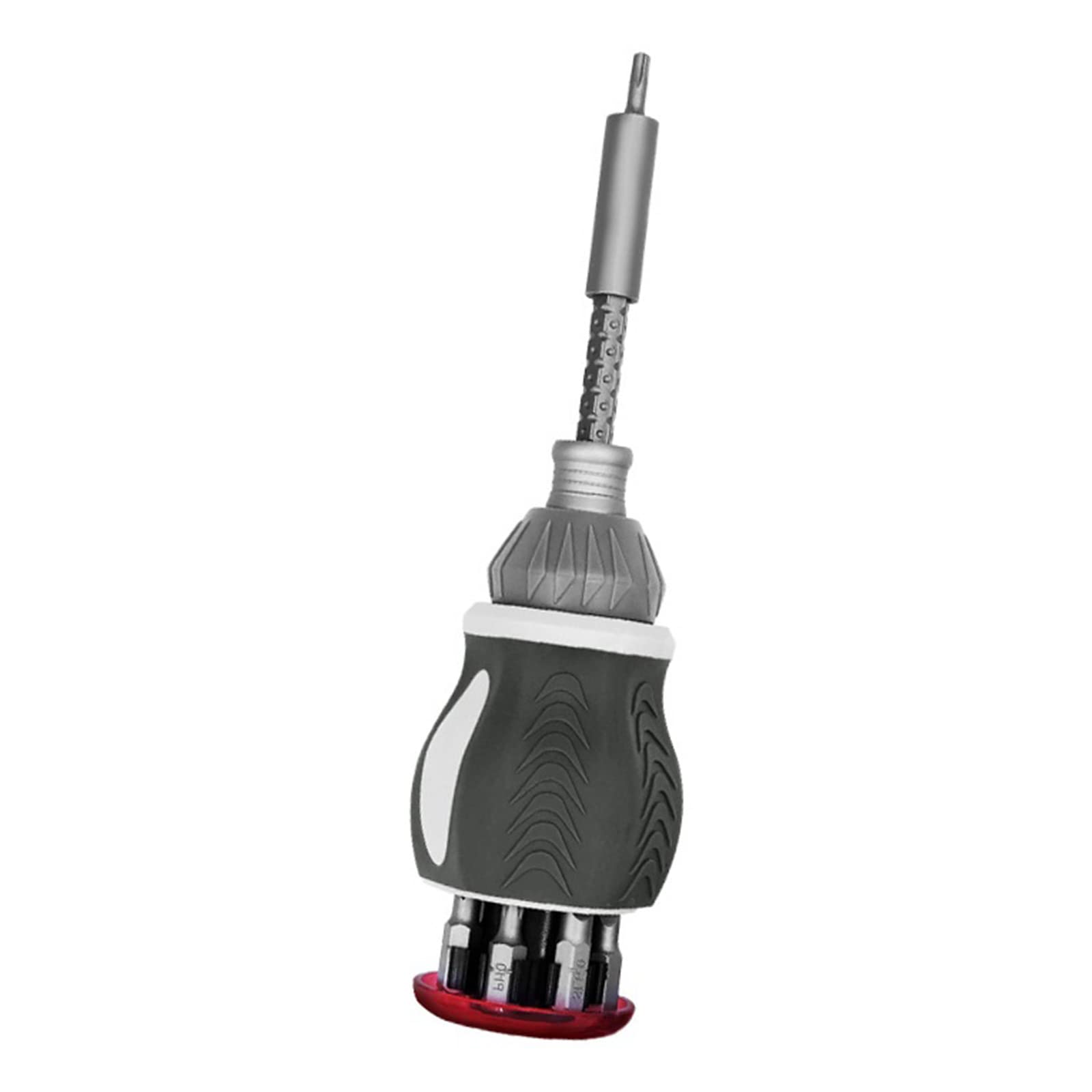 6 in 1 Ratchet Screwdriver Hand Tools Screw Driver Portable Telescopic 180 Degree Rotate Screw Driver Repair Screwdriver Bits Set