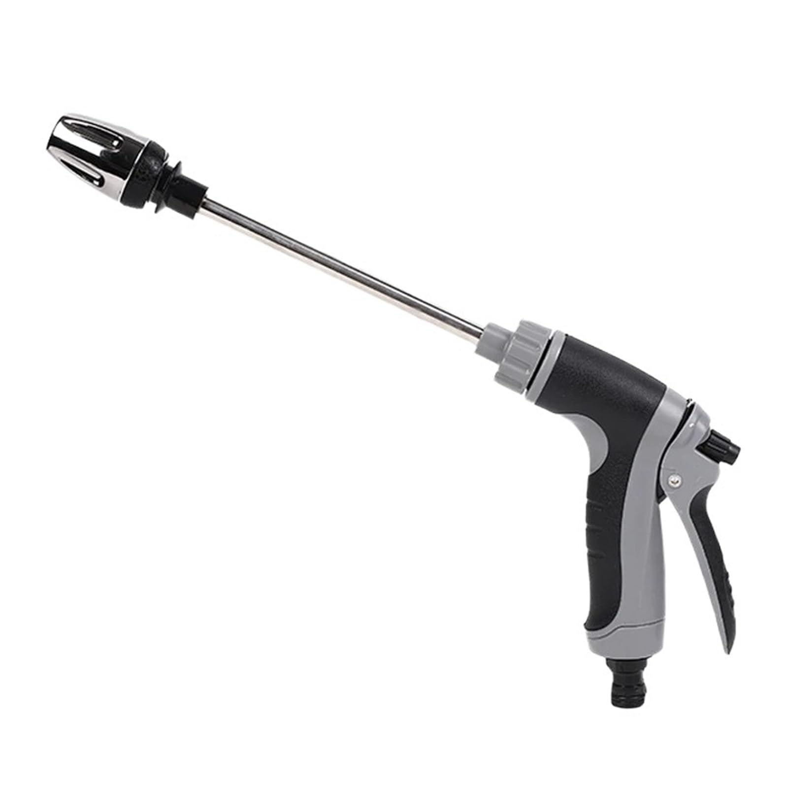 Pistolet d'arrosage avec embout multi-jets, Eau d'arrosage à haute pression en mousse avec plastique TPU débit variable for jardin de lavage voiture(Individual Water)