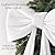 Christmas Decorations - 6 Ft Big Christmas Bows for Christmas Tree - Giant White Velvet Bow for Tree Topper Window Mantle Wall Door Decor - Indoor Home Room Party Hanging Xmas Decoration
