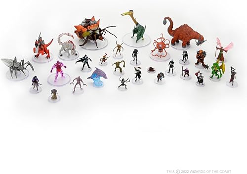 Miniatura 3 de D&D Icons of the Realms Miniatures Mordenkainen presenta monstruos del ladrillo multiverso