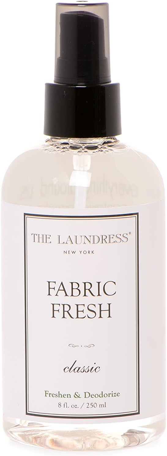 The Laundress New York - Fabric Fresh, Fabric Spray Deodorizer, Classic Scented, Clothing Refresher Spray, Allergen-Free Odor Remover, 8 fl oz : Everything Else