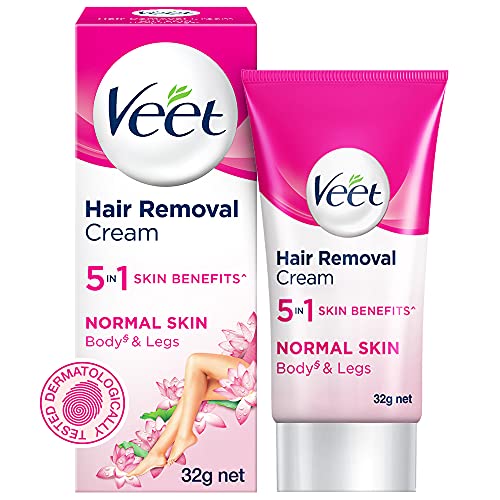 Veet Hair Removal Cream for Normal Skin - 32g (B07SCNXCNM) Amazon Price History, Amazon Price Tracker