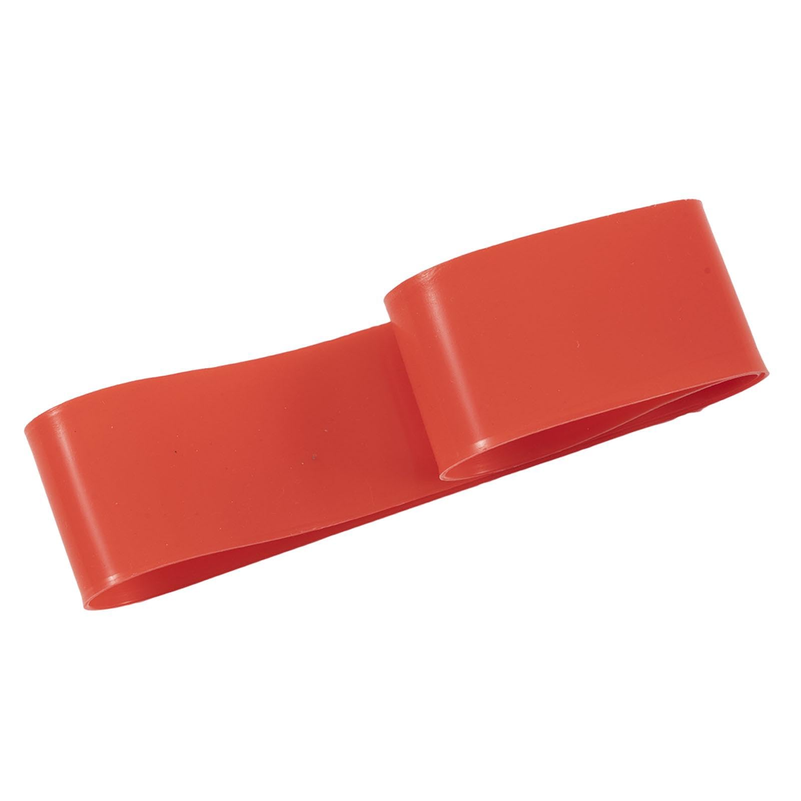 SHINROAD Thickened Resistance Band Set for Strength Training Elastic Exercise Loop Booty Legs Physical Therapy Yoga Pilates Home Workouts Durable Non-slip Red