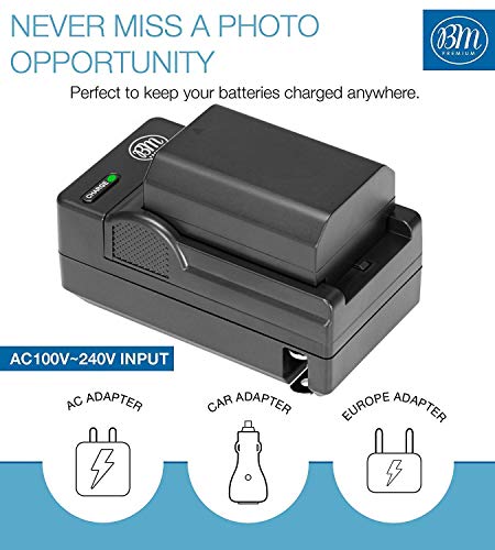 Bm Premium 2 Pack Of High Capacity En-El25 Batteries And Battery Charger For Nikon Z30, Z50, Z 50, Z Fc Digital Cameras #TOP1