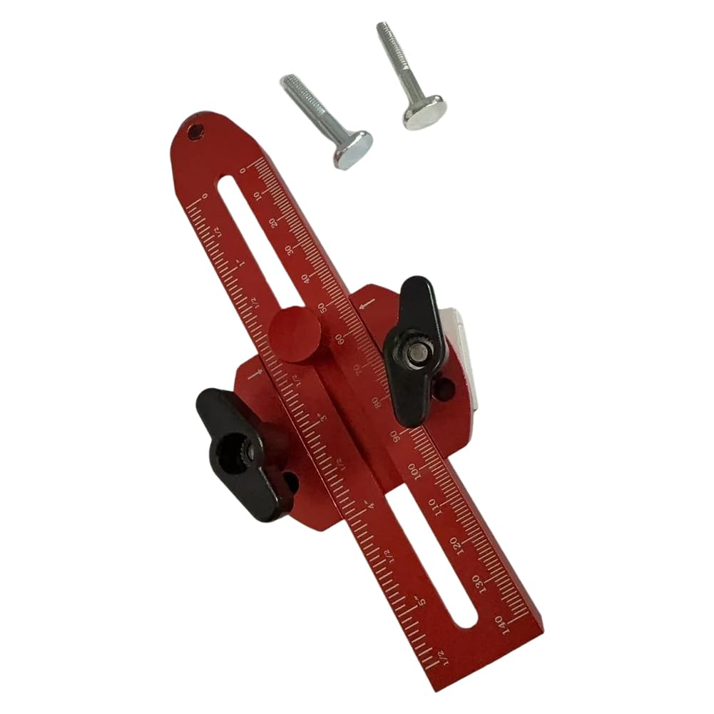 Guide de gabarit pour scie avec système de blocage rapide pour menuisier