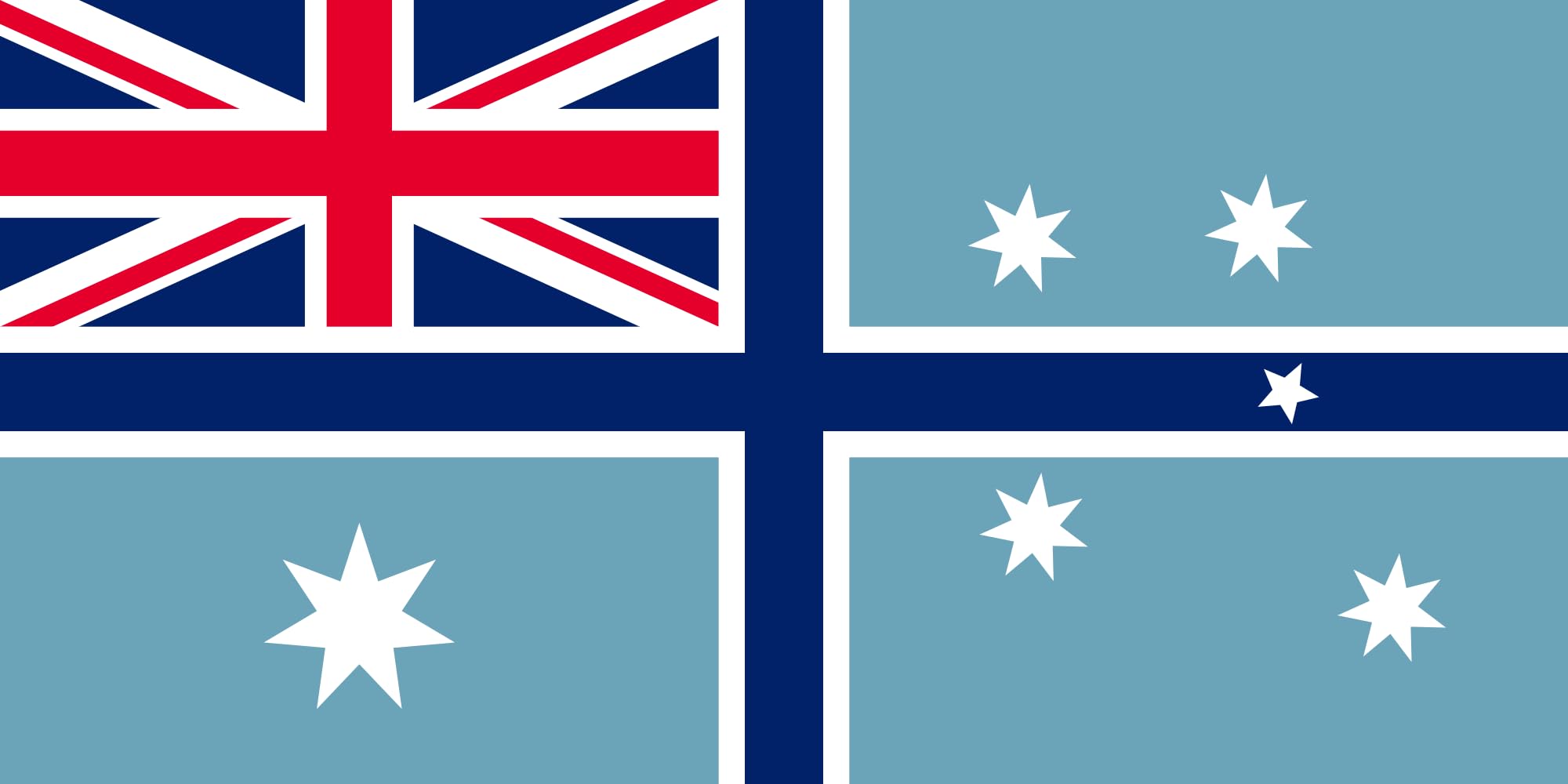 Drapeau Civil Air Ensign Australie XL grand pavillon haute finition