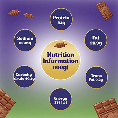 Image of Cadbury Dairy Milk Chocolate Bar Champion Pack, 130 Grams (Pack of 5)