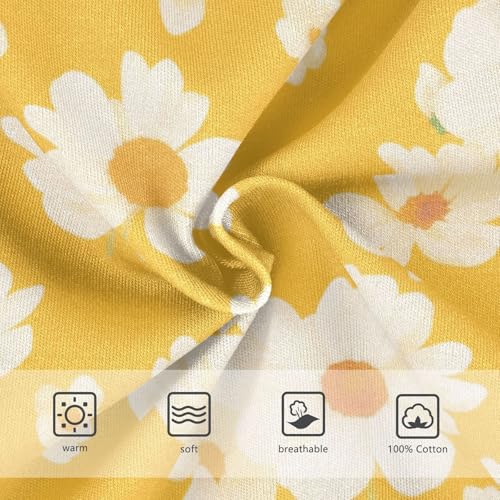 KLL Flowers Yellow Baby Boys Comfort Nighttime Underwear Cute Undies3