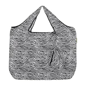 ECO CHIC Foldable Reusable Grocery Bags – Foldable Grocery Bags – Lightweight, Recycled & Reusable Shopping Bags – Waterproof, Packable Tote Fitting in Fine Grocery Bag Carrier