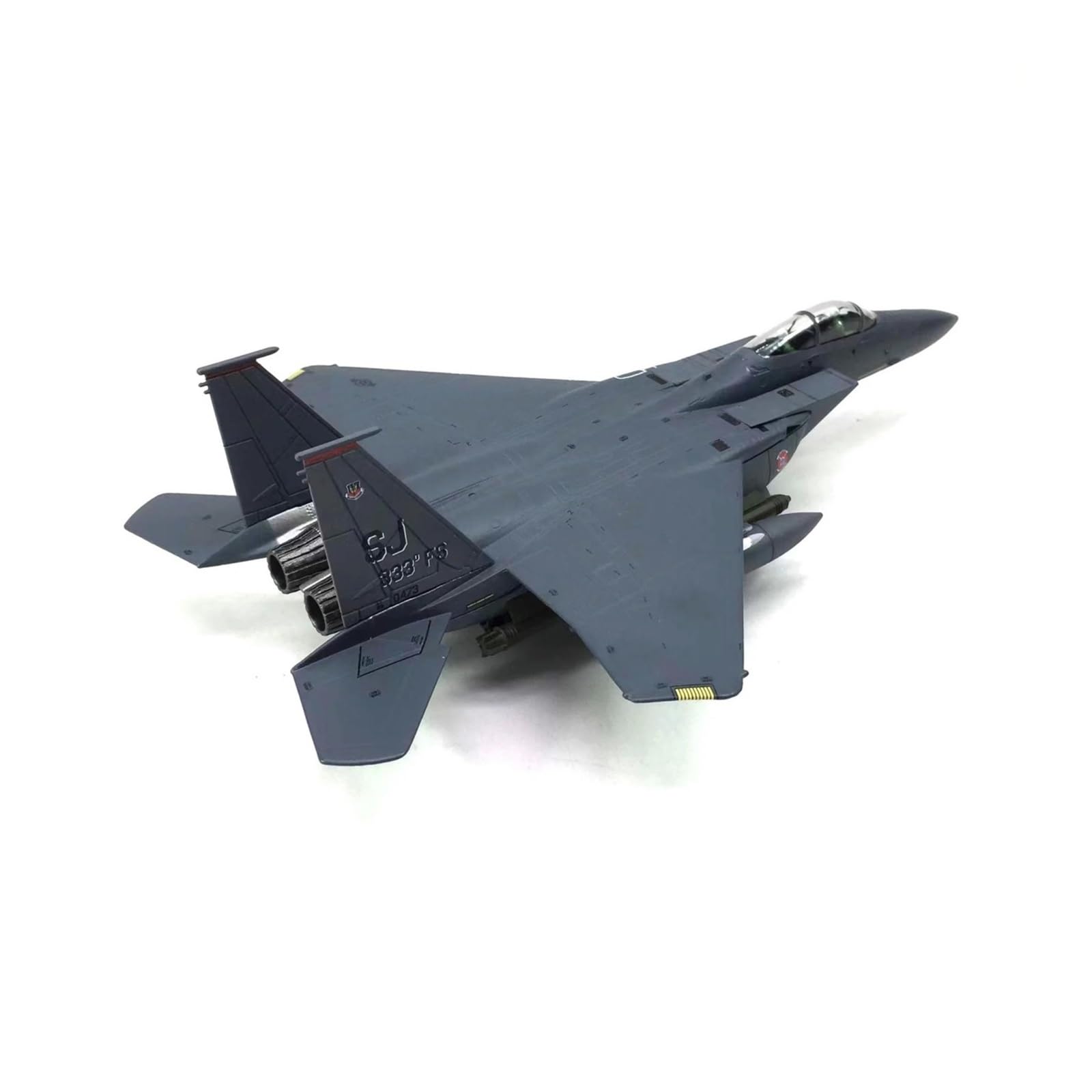 Feng Shui， Odlewane zabawki samoloty w skali 1/100 dla armii F-15E Strike Eagle myśliwiec-bombowiec zabawka samolot odlewany metal zmontowany samolot model samolotu zabawka do zbierania i wyświetlania