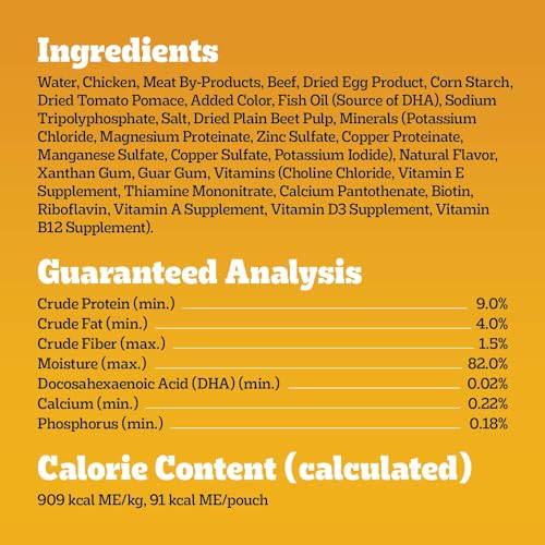 Pedigree Puppy Morsels Wet Dog Food Pouch, Beef, 3.5 oz, 16 Count - image 5