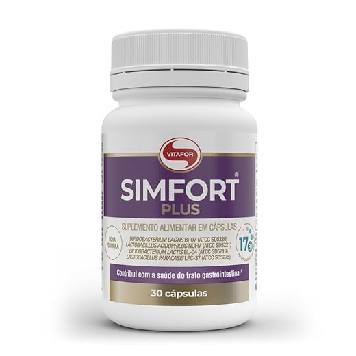 Simfort Plus (30 caps), Único, VitaFor
