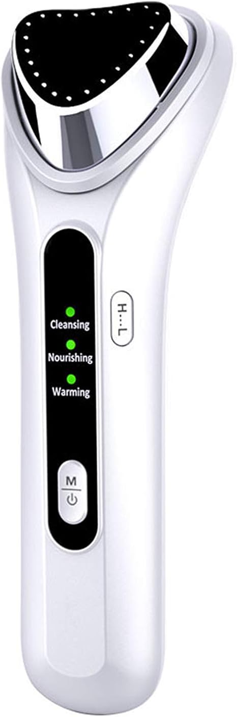 Amazon Co Jp 2021進化版 超音波美顔器 フェイスケア リフトアップ イオン導入美顔器 美容器 超音波 イオン導入 導出 温熱美容器 汚れ除去 保湿成分浸透 肌ハリ たるみ ニキビ しわ 肌荒れ等 Usb充電式 ホワイト ビューティー