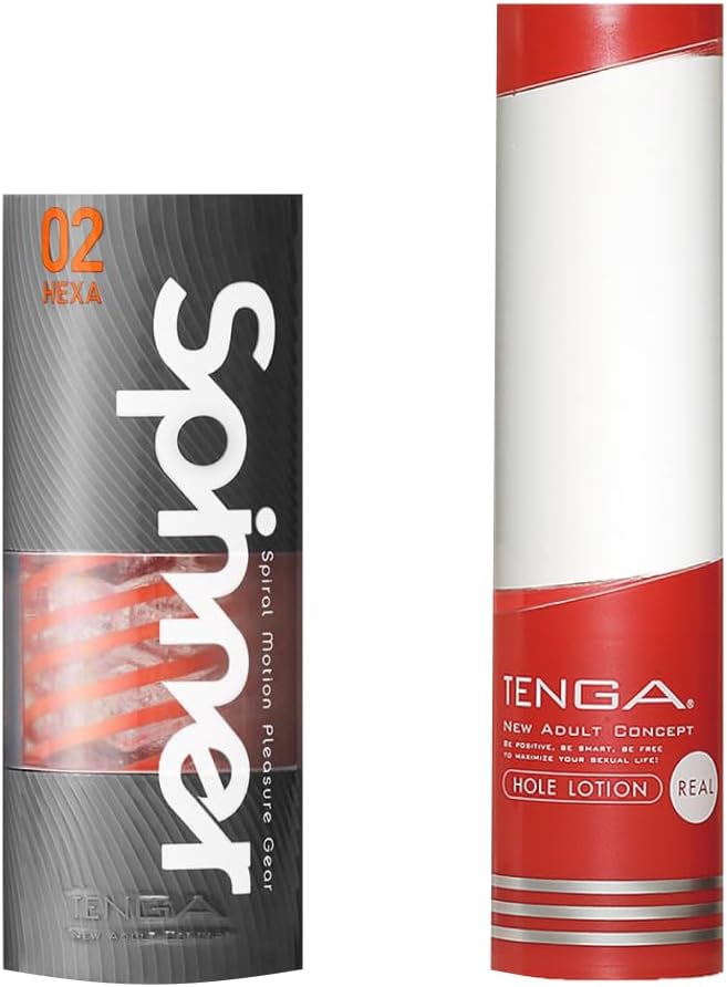 Spinner 01 Tetra + Hole Lotion Real Bundle (Orange)