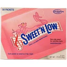 Sweet'N Low Zero Calorie Sweetener - 50 Packets - 1.75 oz