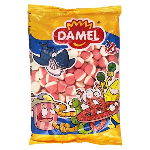 damel Besitos con Sabor a Fresa - 1 Kg