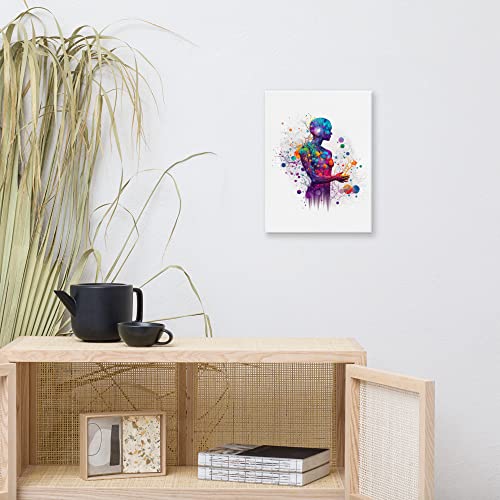 Canvas par Neural Artistry décoration murale design pour un salon moderne inspirant