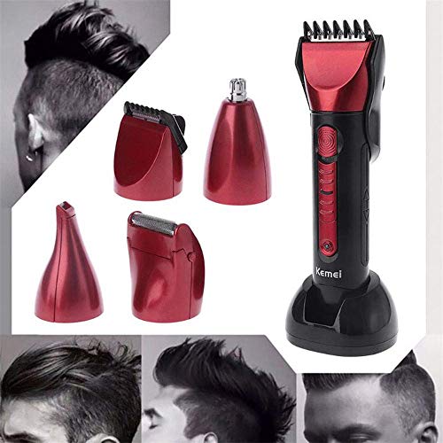 Haarschneider 5 In1 Professioneller Bartschneider Haarstyling-Werkzeug Friseur Trimmmaschine Elektrorasierer Rasiermesser Nase Ohr Sauberes