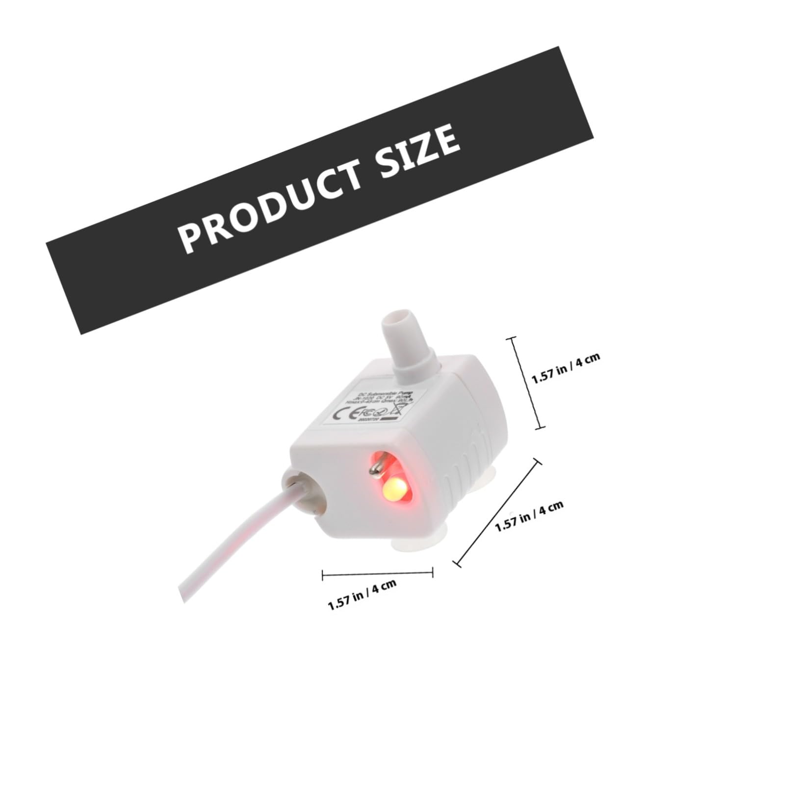 Bomba de Repuesto Sumergible para Bebedero de Gatos Abs Blanco | 5v 1a, Cable USB Incluido, para Fuente de Agua de Mascotas y Uso en Hogares o Tiendas
