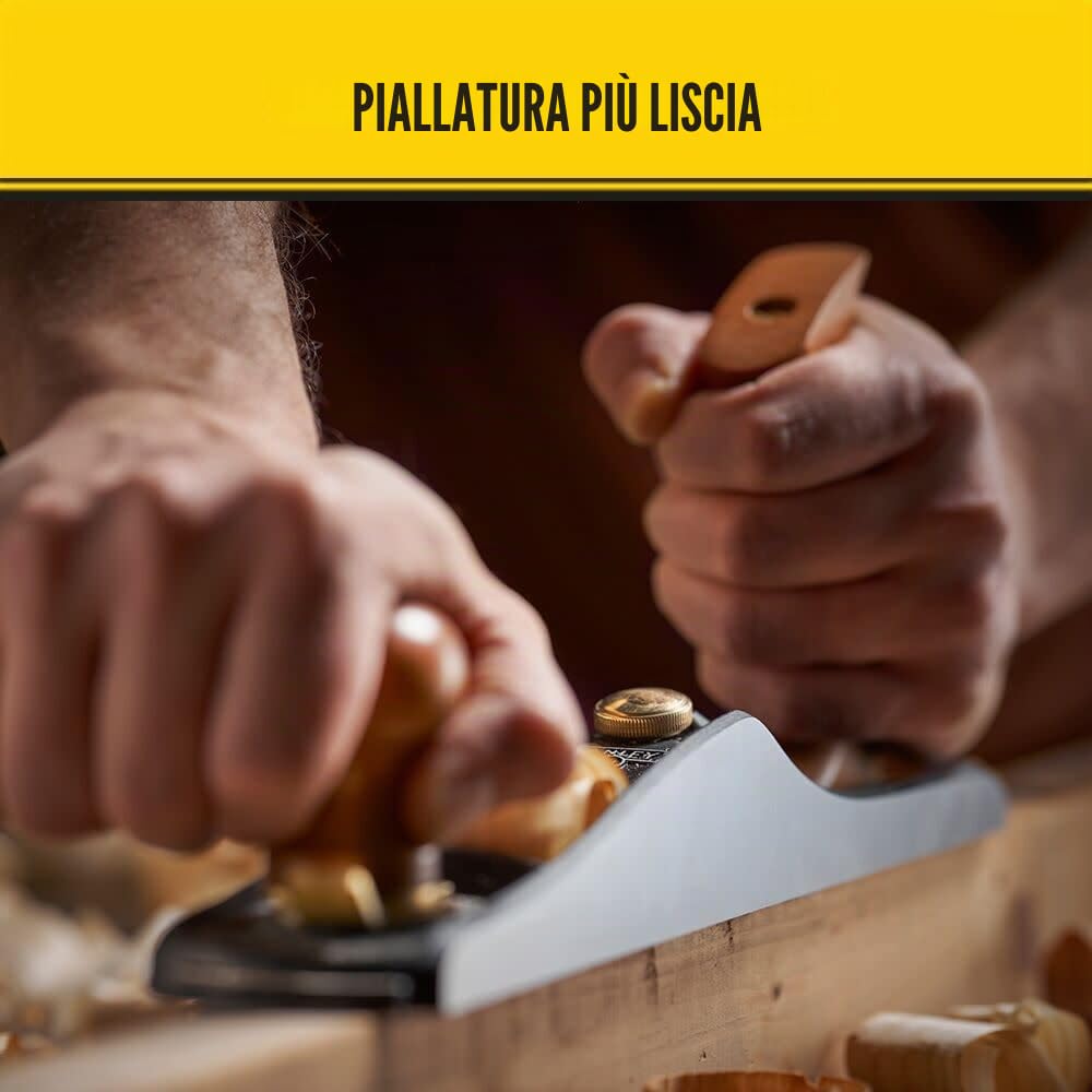 STANLEY Pialla manuale, No.62, jack ad angolo basso (12-137)