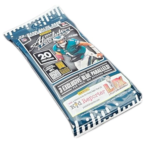 2024 Panini Absolute Football NFL 20 Card Jumbo Value Trading Card Pack - Image 3